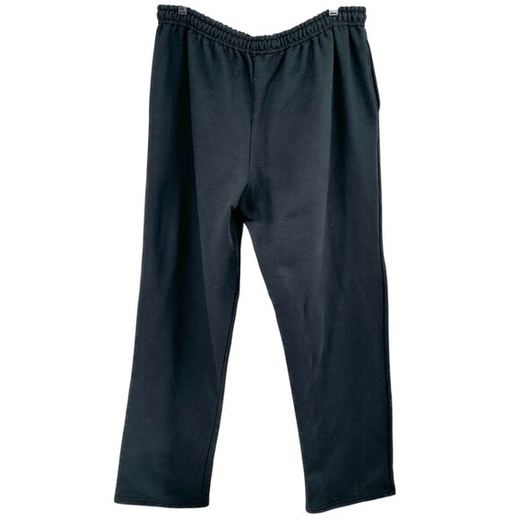 Gildan Sweatpants Mens 2XL Black DryBlend 2XL Elastic Waist Orange M Wrestling - Picture 8 of 8